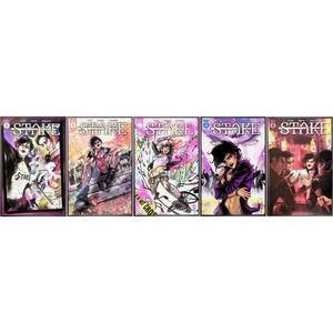 Stake Comic Book‎ Lot Issues 1 2 3 4 & 5 Scout Comics Byrne Fantini Rodriguez